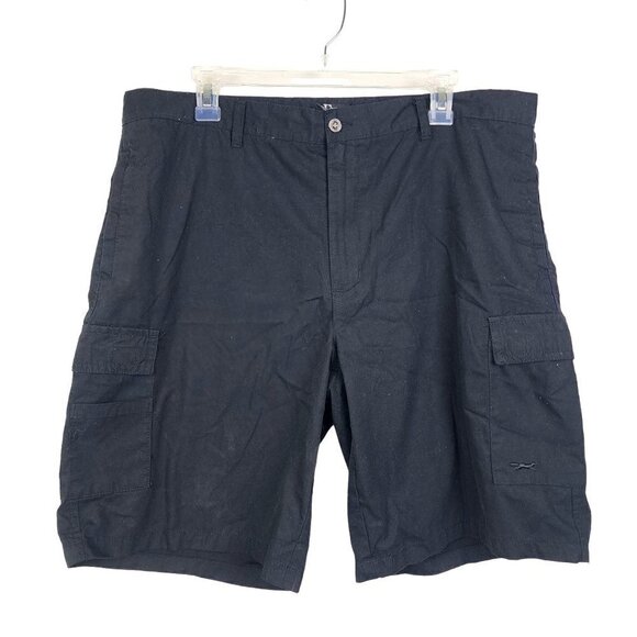 Fox Golf Cargo Shorts Black Men's Size 40 - Picture 1 of 12